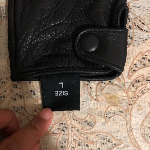 Brand new genuine deerskin leather motorcycle glov - Picture 3 of 4